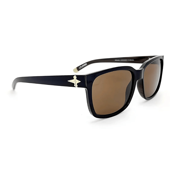 Oculos de Sol Evoke Black Wood Brown
